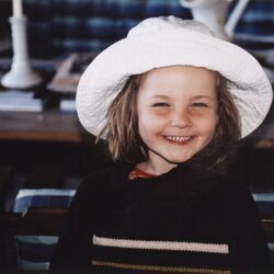 Ingrid Alexandra de Noruega, muy sonriente cuando era pequeña