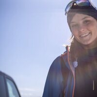 Ingrid Alexandra de Noruega en una jornada de esquí