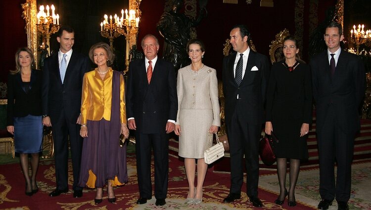 La Familia Real en el 30 aniversario de reinado del Rey Juan Carlos