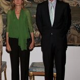 La Infanta Cristina e Iñaki Urdangarin en la recepción a las autoridades de Baleares 2008