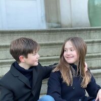 Vicente y Josefina de Dinamarca, muy cariñosos en su 11 cumpleaños