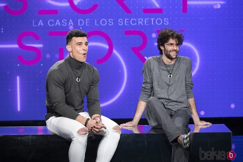 Adrián y Rafa en la gala 4 de 'Secret Story 2'