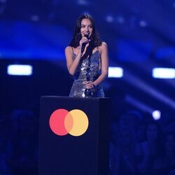 Olivia Rodrigo recoge un premio en los Brit Awards 2022