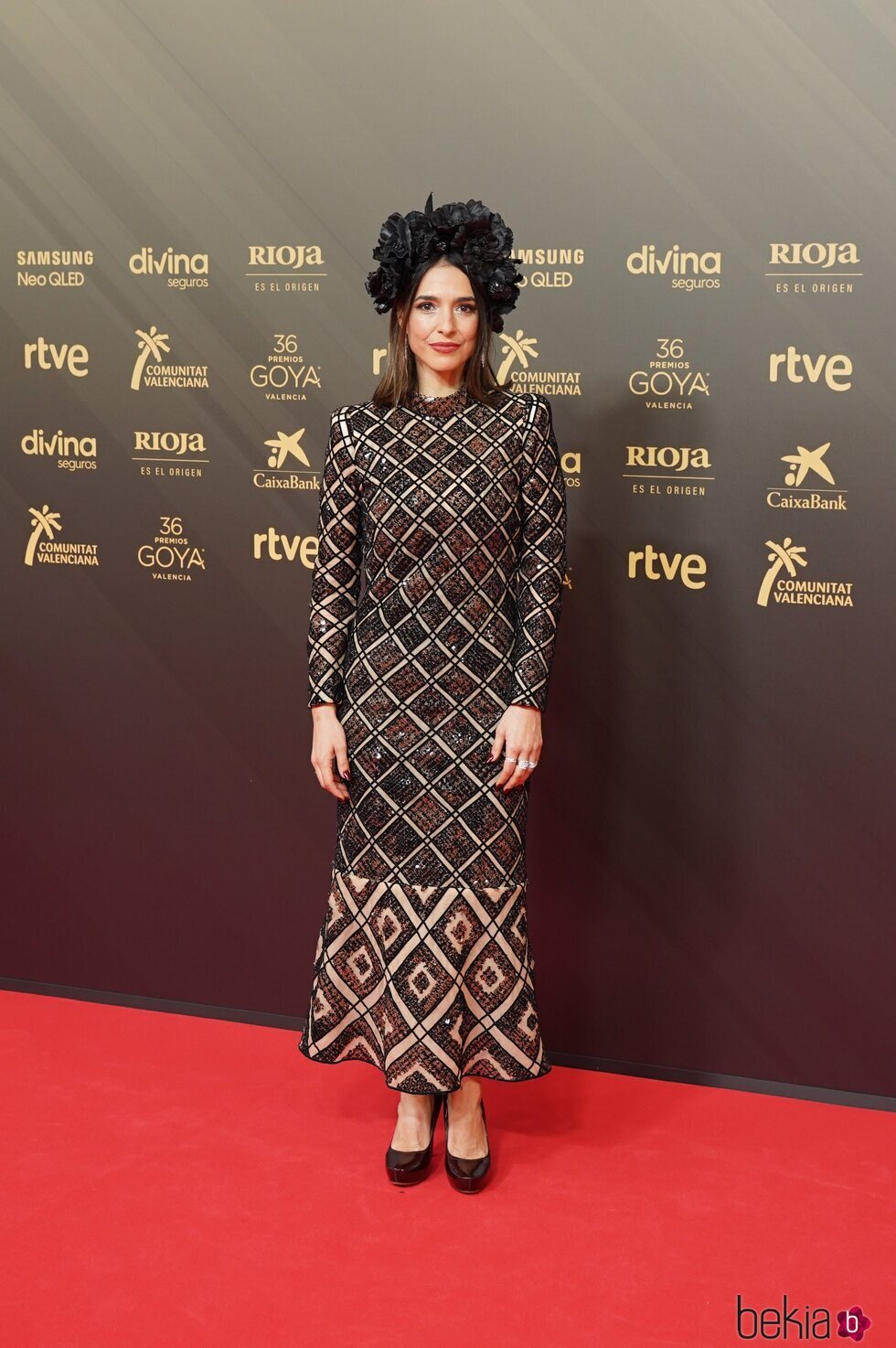 Cristina Brondo en la alfombra roja de los Premios Goya 2022