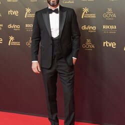 Arturo Valls en la alfombra roja de los Premios Goya 2022