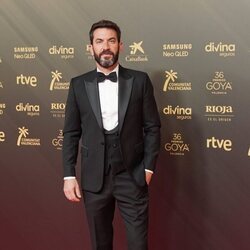 Arturo Valls en la alfombra roja de los Premios Goya 2022