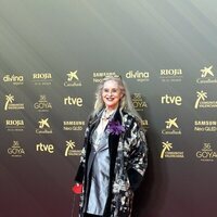 Vicky Peña en la alfombra roja de los Premios Goya 2022