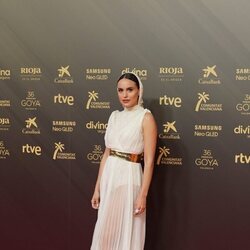 Verónica Echegui en la alfombra roja de los Premios Goya 2022