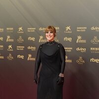 Ángela Cervantes en la alfombra roja de los Premios Goya 2022