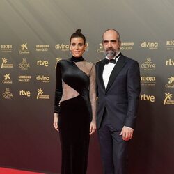 Luis Tosar y María Luisa Mayol en la alfombra roja de los Premios Goya 2022