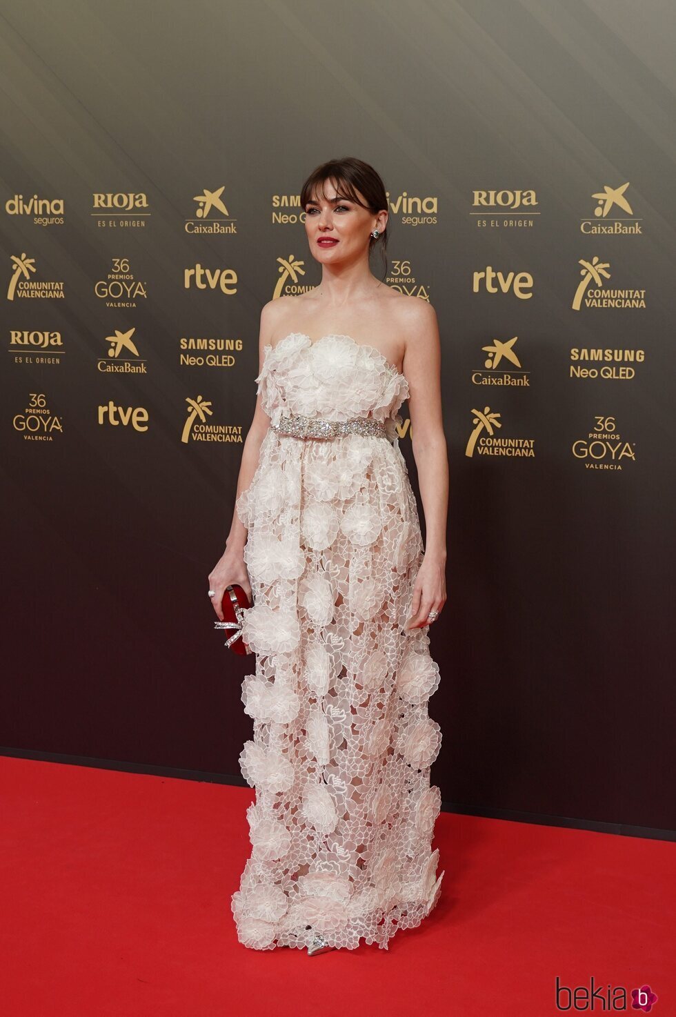 Marta Nieto en la alfombra roja de los Premios Goya 2022