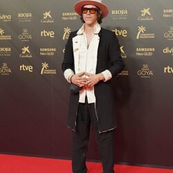 Óscar Jaenada en la alfombra roja de los Premios Goya 2022