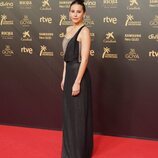 Irene Escolar en la alfombra roja de los Premios Goya 2022