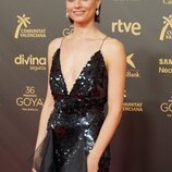Michelle Jenner en la alfombra roja de los Premios Goya 2022
