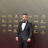 Urko Olazabal en la alfombra roja de los Premios Goya 2022
