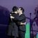 David Bustamante y Pablo López se funden en un abrazo durante el concierto Dial Únic@s