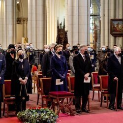 La Familia Real Belga en el homenaje a los miembros fallecidos de la Familia Real Belga