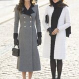Kate Middleton y Mary de Dinamarca en su encuentro en Amalienborg