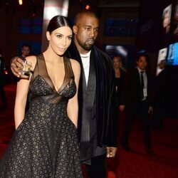 Kim Kardashian y Kanye West en la 2015 TIME 100 Gala