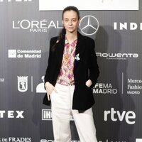 Victoria Federica posando en la Mercedes Benz Fashion Week Madrid otoño/invierno 2022
