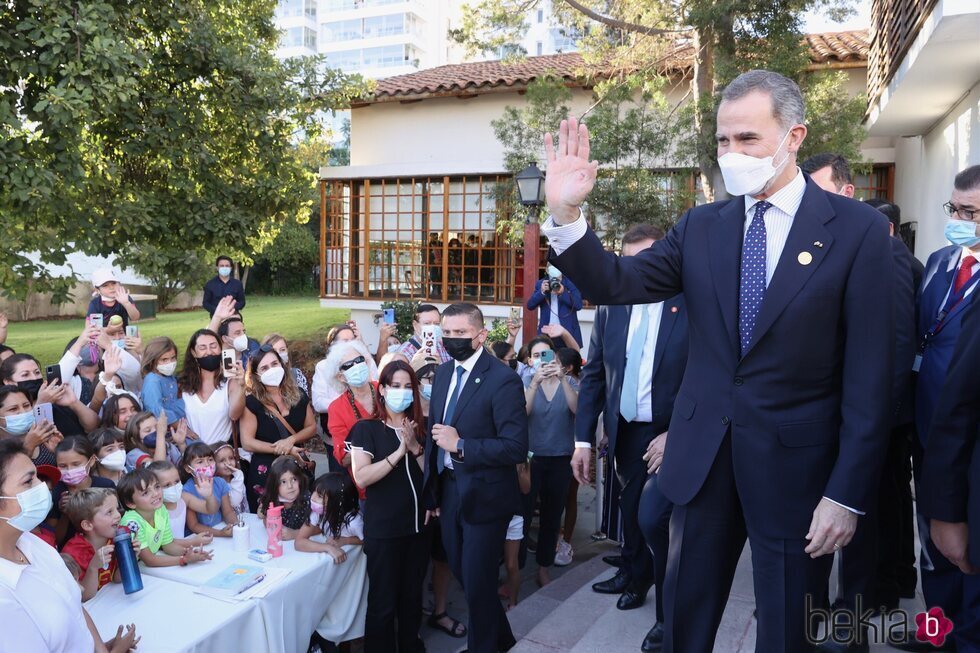 El Rey Felipe en Chile para la toma de posesión de Gabriel Boric como Presidente de Chile