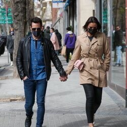 Christian Gálvez y Patricia Pardo paseando juntos