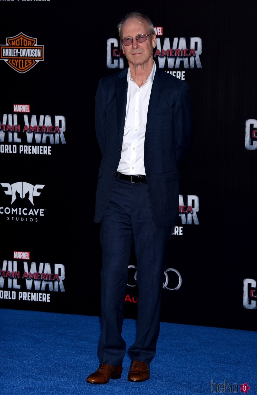 William Hurt en el estreno de 'Capitán América: Civil War'