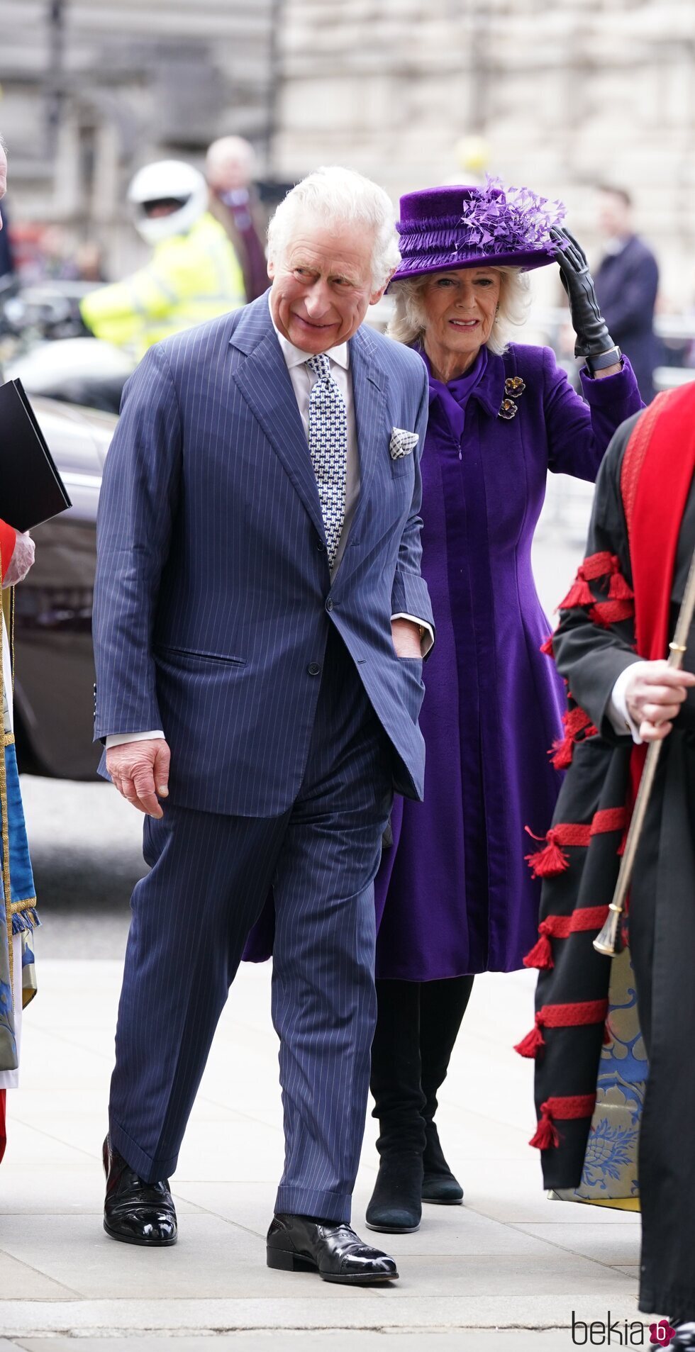 El Príncipe Carlos y Camilla Parker en el Día de la Commonwealth 2022