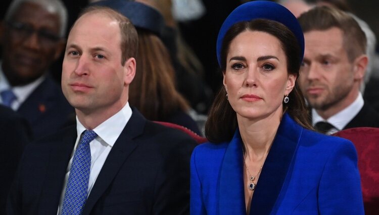 El Príncipe Guillermo y Kate Middleton en el Día de la Commonwealth 2022