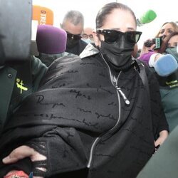 Isabel Pantoja llega a los Juzgados de Málaga