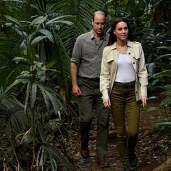 El Príncipe Guillermo y Kate Middleton en la jungla en Belice