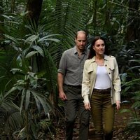 El Príncipe Guillermo y Kate Middleton en la jungla en Belice