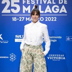 Melani Olivares en la gala de clausura del Festival de Málaga 2022