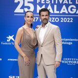 Rodolfo Sancho y Xenia Tostado en la gala de clausura del Festival de Málaga 2022