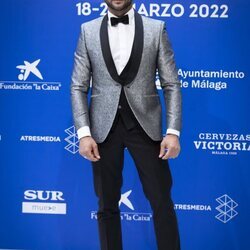 Antonio Velázquez en la gala de clausura del Festival de Málaga 2022