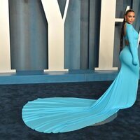 Kim Kardashian en la fiesta de Vanity Fair tras los Premios Oscar 2022
