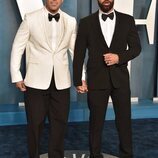 Ricky Martin y Jwan Yosef en la fiesta de Vanity Fair tras los Premios Oscar 2022