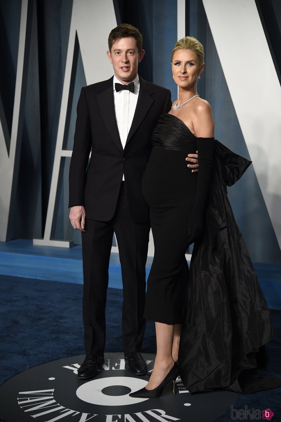 James Rothschild y Nicky Hilton en la fiesta de Vanity Fair tras los Premios Oscar 2022