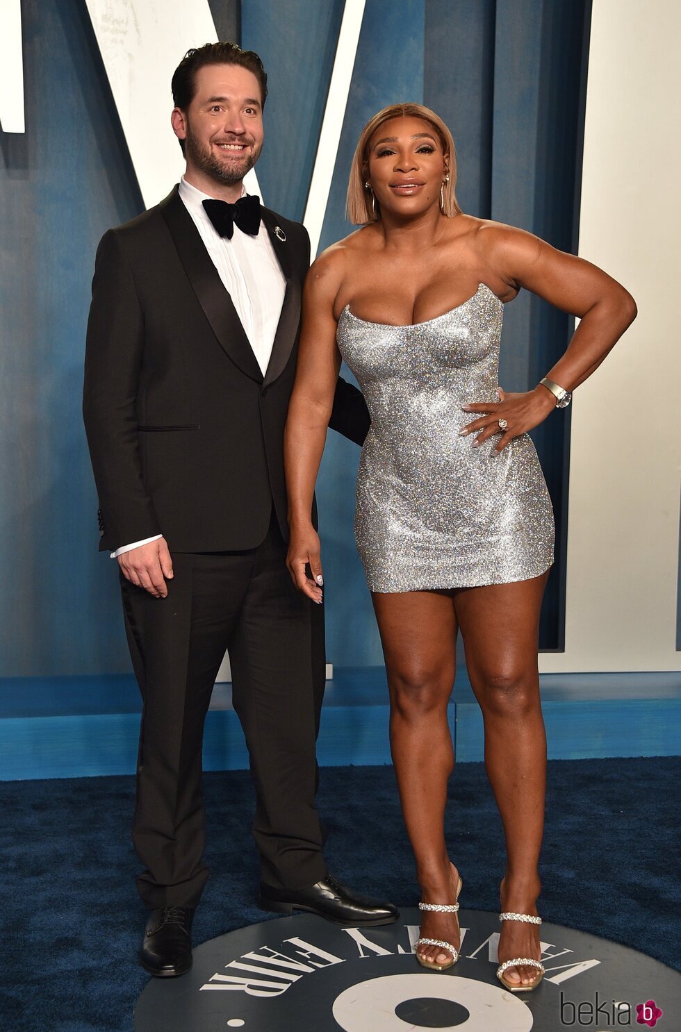 Serena Williams y Alexis Ohanian en la fiesta de Vanity Fair tras los Premios Oscar 2022