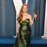 Jessica Chastain en la fiesta de Vanity Fair tras los Premios Oscar 2022