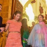 Cósima Ramírez en la boda de Josef-Emanuel de Liechtenstein y Claudia Echavarría