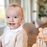 Julian de Suecia en su primer cumpleaños