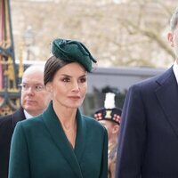 Los Reyes Felipe y Letizia en el homenaje al Duque de Edimburgo