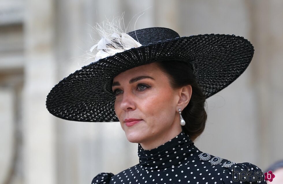 Kate Middleton en el homenaje al Duque de Edimburgo