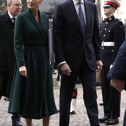 Los Reyes Felipe y Letizia en el homenaje al Duque de Edimburgo en Londres