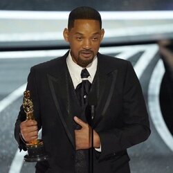 Will Smith con su Premio Oscar 2022