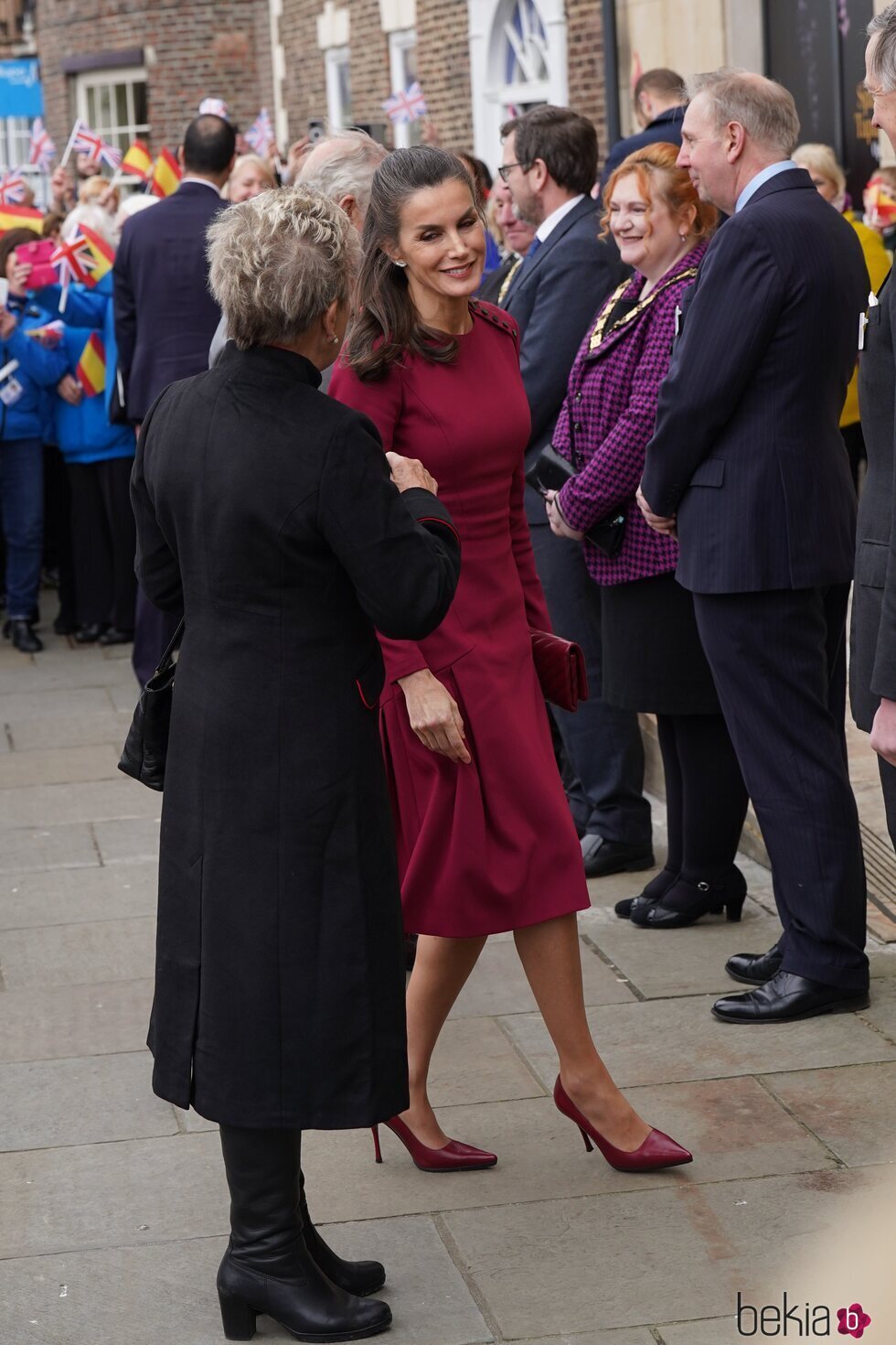 La Reina Letizia en la inauguración de la Spanish Gallery de Bishop Auckland en Durham