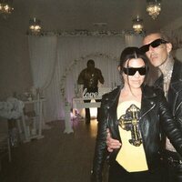 Kourtney Kardashian y Travis Barker tras su boda en Las Vegas