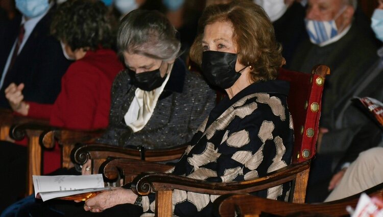 La Reina Sofía e Irene de Grecia en el concierto de Projecte Home en Mallorca