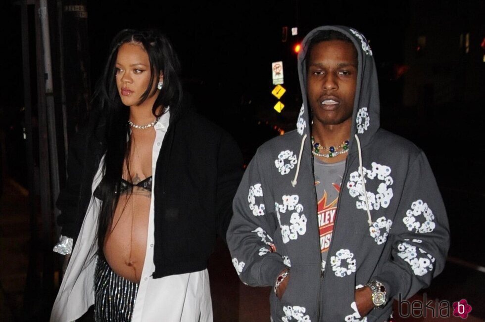 Rihanna y A$AP Rocky juntos en Los Angeles tras la detención del rapero